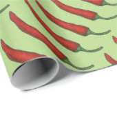 Red Hot Chili Pepper Chili Chili Groente Groente V Cadeaupapier (Rol Hoek)