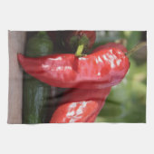 Red Hot Chili Pepper Kitchen Towel Theedoek (Horizontaal)