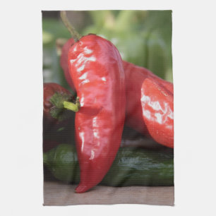 Red Hot Chili Pepper Kitchen Towel Theedoek