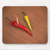 Red Hot Chili Pepper Mousepad Muismat (Voorkant)