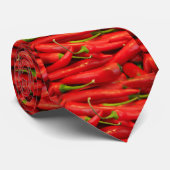 Red Hot Chili Pepper Novelty Necktie Stropdas (Opgerold)