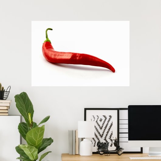 Red Hot Chili Pepper Poster (Thuiskantoor)