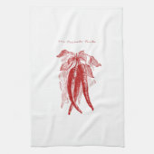  Red Hot Chili Pepper Print Kitchen Towel Theedoek (Verticaal)