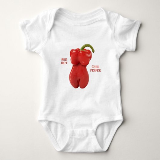 Red Hot Chili Pepper Romper (Voorkant)