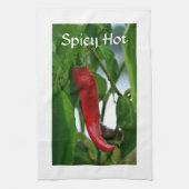 Red Hot Chili Pepper Spicy Hot Theedoek (Verticaal)
