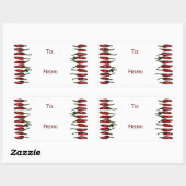 Red Hot Chili Peppers Gift Label (Vel)