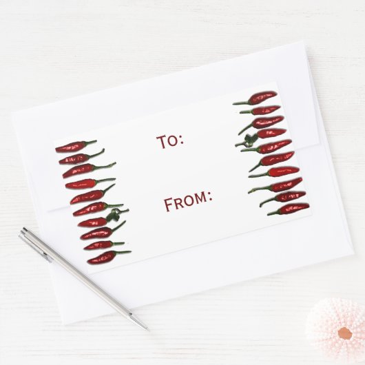 Red Hot Chili Peppers Gift Label (Envelop)