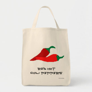 Red Hot Chili Peppers Grocery Bag Tote Bag