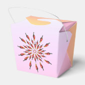 Red Hot Chili Peppers Mandala Art Custom Bedankdoosjes (Achterkant)