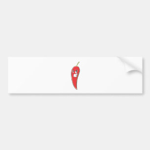 Red Hot Chili Peppers T Shirt Cartoon Bumpersticker