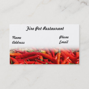 Red Hot Chili Peppers Visitekaartje