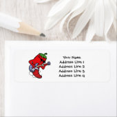 Red Hot Chili Rocker Etiket (Insitu)