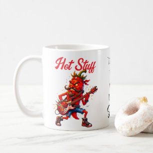 Red Hot Chili Rocker Met Citaat Koffiemok