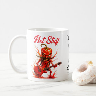 Red Hot Chili Rocker Met Citaat Koffiemok