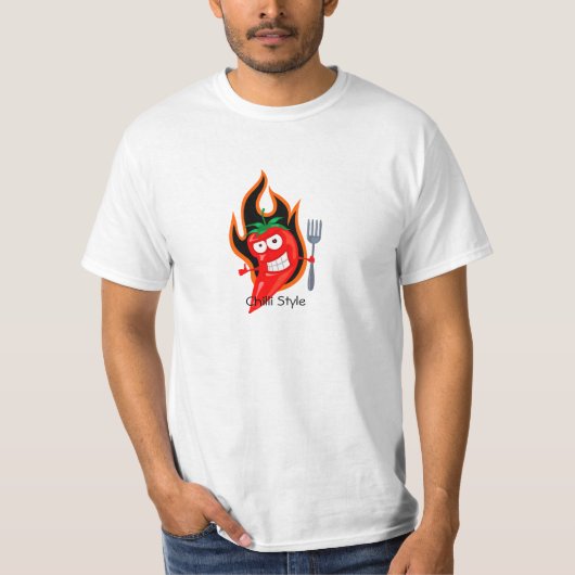 RED HOT CHILI T-SHIRT (Voorkant)