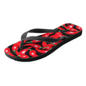 Red Hot Chili Teenslippers (Schuin)