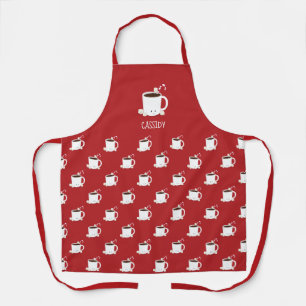Red Hot Chocolade Hot Cocacaoa-naam Schort