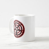 Red Hot Cycle Traces in Utopia Koffiemok (Voorkant links)