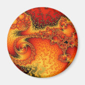 Red Hot Firepit Magnet (Voorkant)