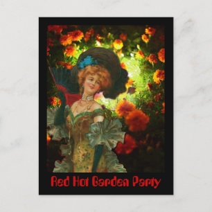 Red Hot Garden Party Briefkaart