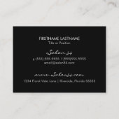 Red Hot Glam Visitekaartje (Achterkant)