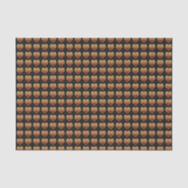 Red Hot Heart Patroon Tissuepapier