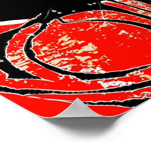 Red Hot Jazz Poster (Hoek)