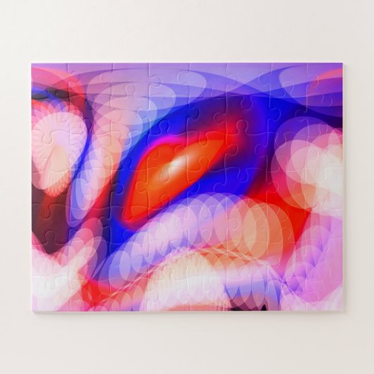 Red hot landing art legpuzzel (Horizontaal)