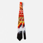 Red Hot Lava Men's Tie Stropdas (Voorkant)