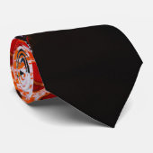 Red Hot Lava Men's Tie Stropdas (Opgerold)