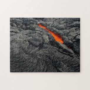 Red Hot Lava op Kilauea in Hawaii Volcanoes Legpuzzel