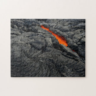 Red Hot Lava op Kilauea in Hawaii Volcanoes Legpuzzel