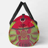 Red Hot Lemon Kaleidoscope Motief: een vet en held Plunjezak (Rechts)