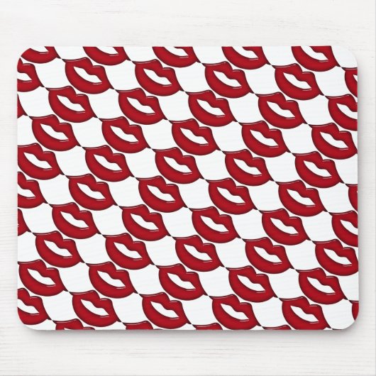 Red Hot Lips Commuter Muismat (Voorkant)
