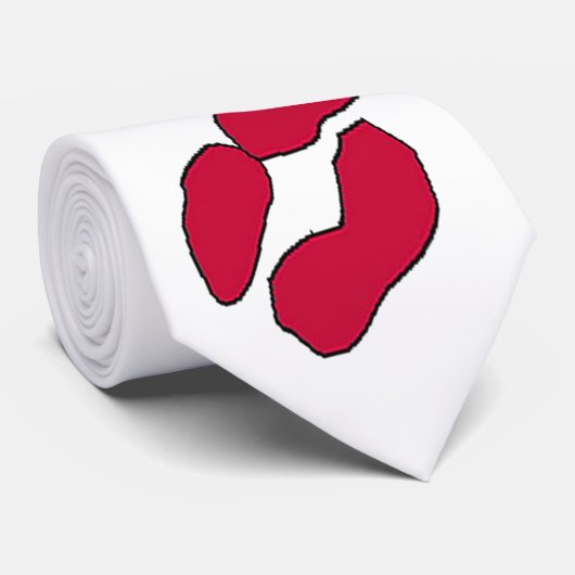 Red Hot Lips II Stropdas (Opgerold)