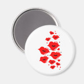 Red Hot Lips Magneet (Voorkant / Achterkant)