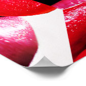 Red Hot Lipstick Lipstick Poster (Hoek)