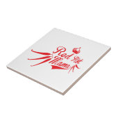 Red Hot Mama Tegeltje (Zijkant)