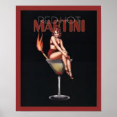 Red Hot Martini Poster (Voorkant)