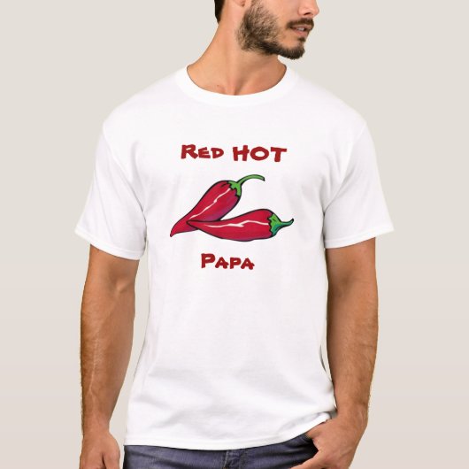 Red Hot Papa T-shirt (Voorkant)