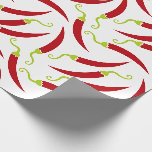 Red Hot Pepper Cadeaupapier (Hoek)