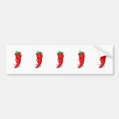 Red Hot Pepper Diva Bumpersticker (Voorkant)