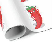 Red Hot Pepper Diva Cadeaupapier (Rol Hoek)