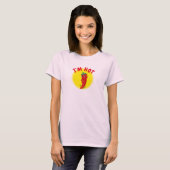 Red Hot Pepper Diva Gradient T-shirt (Voorkant volledig)