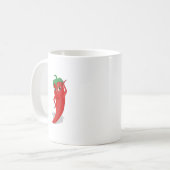 Red Hot Pepper Diva Koffiemok (Voorkant links)