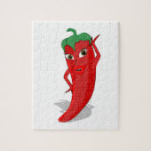 Red Hot Pepper Diva Legpuzzel (Verticaal)