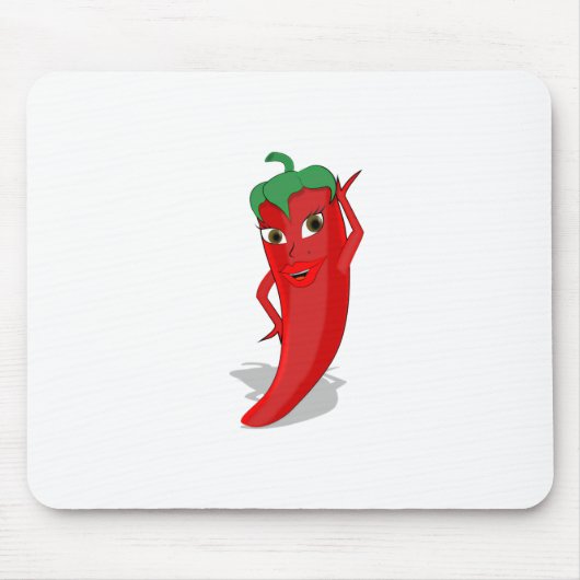 Red Hot Pepper Diva Muismat (Voorkant)