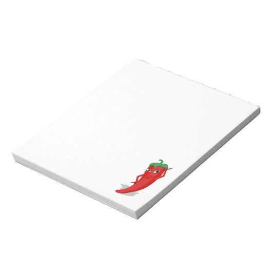 Red Hot Pepper Diva Notitieblok (Linkerzijde)
