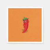 Red Hot Pepper Diva Servet (Voorkant)