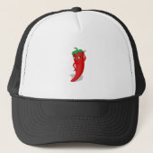 Red Hot Pepper Diva Trucker Pet (Voorkant)